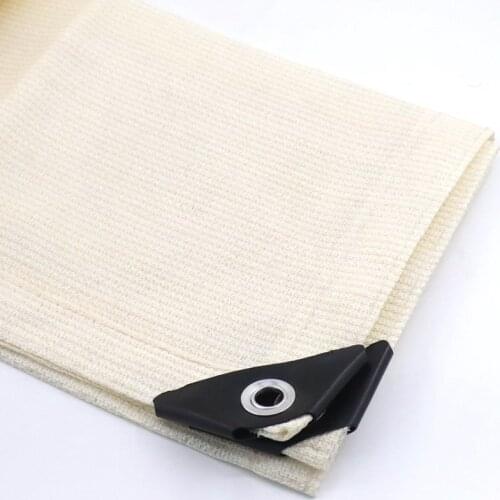 Thicken Anti-UV Milky White Sun Shade Net Hi-Quality Garden Yard Canopy Sun Sails Sunshade Net Balcony Privacy Safety Nets