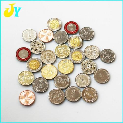Custom tokens 5000pcs Arcade Game Tokens Stainless steel token for arcade game machine casino game currency
