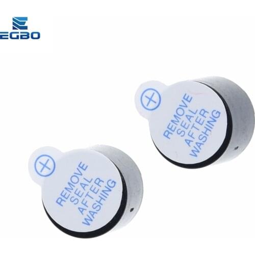 10PCS Great IT New Arrival 10pcs 5v Active Buzzer Magnetic Long Continous Beep Tone 12*9.5mm
