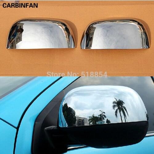 High Quality ABS Chrome Rearview Mirror Cover Trim Rearview Mirror Decoration 2Pcs/Set For 2010 2011 2012 Mitsubishi ASX