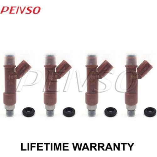 4x 23250-22090 23209-22090 fuel injector for TOYOTA ASIA Corolla 2007~2011 Wish 2008~2009 1.8L 1ZZ