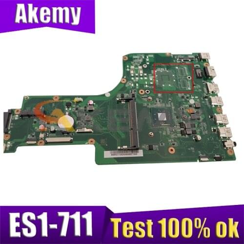 AKEMY DA0ZYLMB6C0 DAZYLBMB6E0 REV C NBMS211002 NB.MS211.002 for acer aspire ES1-711 Motherboard CPU Onboard DDR3 full test