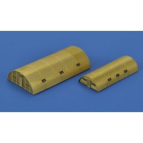 AM-WORKS NW70043 1/700 Dockyard Diorama Accessories Building Set 8 - Barracks - Upgrade Detail Set