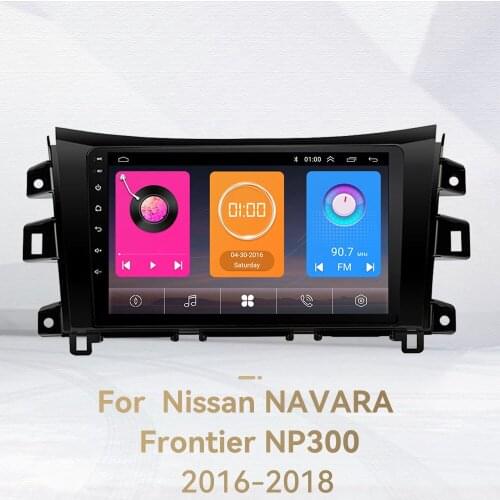 Car Radio with Screen for Nissan NAVARA Frontier NP300 2016 2017 2018 2 Din Android Car Multimedia Player Car Stereo WiFi FM
