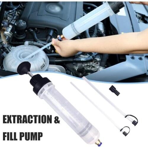 Car Oil Liquid Extractor Oil Extractor Pump Sturdy Durable Manual Oil Changer for Motorcycles Motor Vehicles