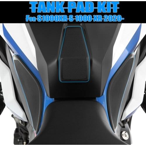For BMW S 1000 XR S1000XR 2020 2021 Side Fuel Tank Pads Protector Stickers Decal Gas Knee Grip Traction Pad Side Sticker