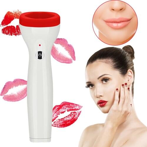 Electric Lip Plumper Device Silicone Automatic Plumping Care Tool Sexy Natural Bigger Fuller Lips Women Beauty Instrument USB