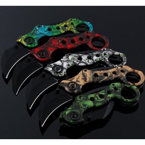 HS Tools Outdoor Csgo Camping Tool Multi Functional knife hunting Fighting blade karambit and tactical survival knife