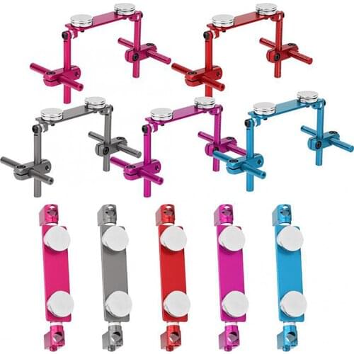 Magnetic Metal Invisible Car Shell Mount Kit With Scale Adjustment for 1/10 HSP 94123 94122 RC Car Parts