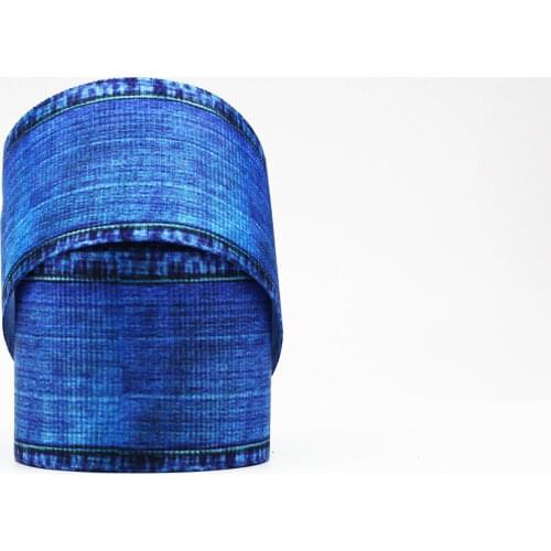 Cowboy Ribbon Grosgrain Diy Hairbow Headwear Printed Grosgrain Ribbon Gift Decoration Ribbon 16MM22MM 25MM 38MM 57MM 75MM