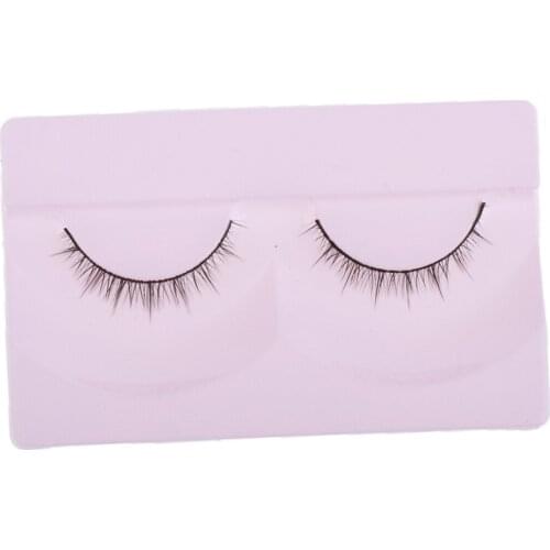 1 Pair 1/4 Girl Dolls 3cm False Curly Eyelashes Making for Kids Children