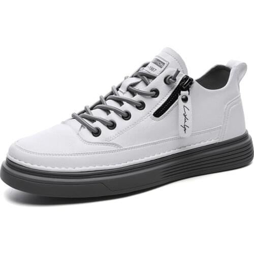 2021 Men Vulcanize Shoes Men Sneakers Boys Cheap Flat Shoes Fashion Sneakers Men White Sneakers Men Leather Shoes Casual Hip Hop