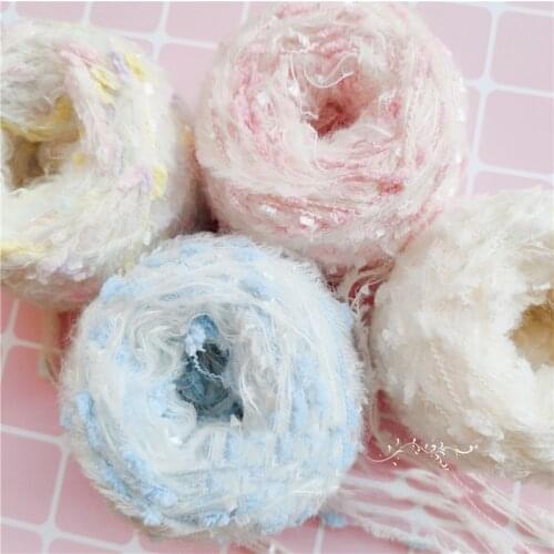 MYLB Soft Mohair Cashmere Knitting Wool Yarn DIY Shawl Scarf Crochet Thread Supplies Hand Knitting