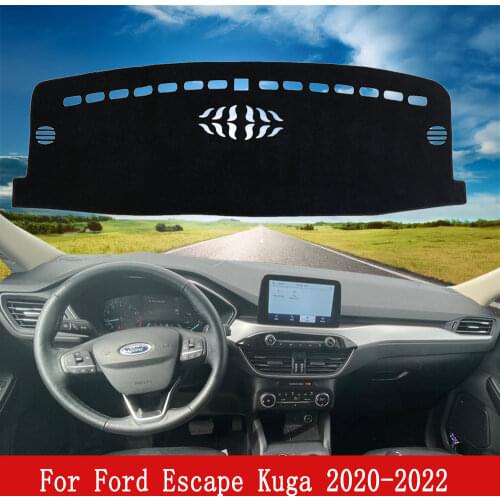 Avoid Light Dashboard Cover Dash Mat Pad Custom for Ford Escape Kuga MK4 2020 2021 2022 Cape Sunshade Non-slip Visor Accessories