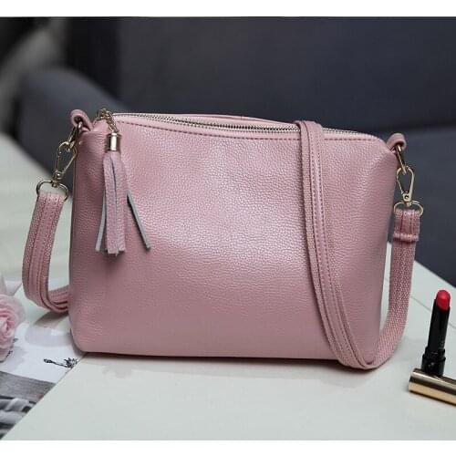 111717 newhotstacy lady flap bag female small tassel shoulder bag