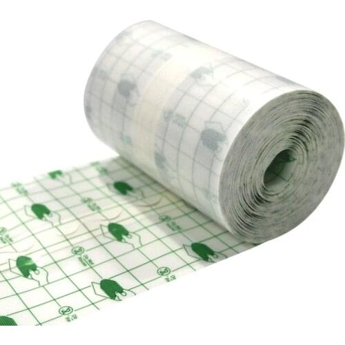 1Roll Practical Wound Dressing First Aid Fixation Tape High Quality PU Transparent Waterproof Adhesive Film Roll Medical Bandage