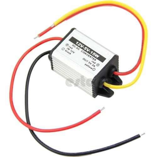 DC to DC buck Converter 12V to 3/3.3/3.7/5/6/9V upply Power Module Waterproof