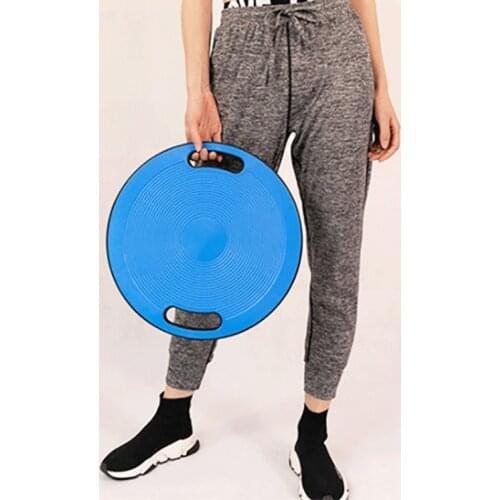 40cm Yoga Antiskid Swing Balance Board Waist Twisting Yoga Fitness Plate Stability Disc Wriggling Round Plate Sports