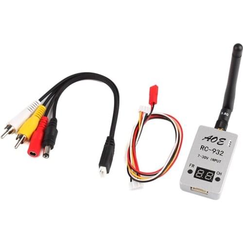 RC932 7-30V 5.8G 32CH Receiver Audio Video A/V RX w/ Channel Display for RC Multicopter Car Video System FPV Aerial Photo