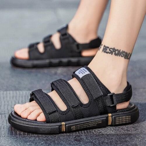 Sandals sandalet sandalle zandalias sandel verano gladiators outdoor men masculina sport rubber shoes erkek para herren beach