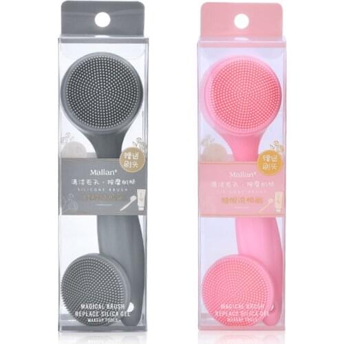 Silicone Deep Face Cleansing Brush Face Cleanser Pore Cleaner Exfoliating Face Brushes Waterproof Shrink Pore Washing Brushes