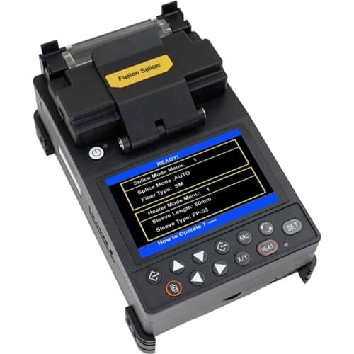 DHL free shipping Hand-held Intelligent Optical Fiber Fusion Splicer FTTH Fiber Welding Machine GY115