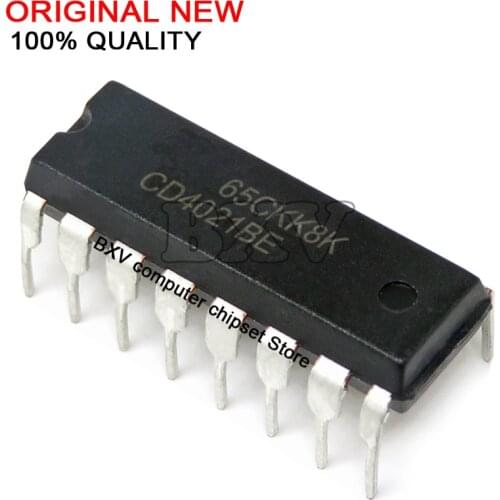 10pcs/lot CD4021BE CD4021B CD4021 DIP-16 shift register New Original
