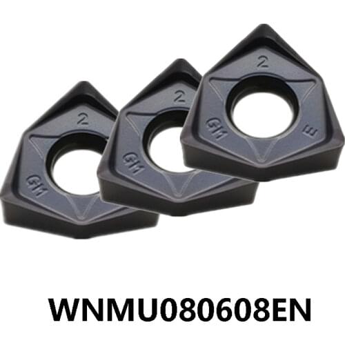 100% Original Carbide Inserts WNMU080608 WNMU080608EN-GH WNMU080608EN-GM PR1525 PR1510 Lathe Cutter WNMU 080608 WNMU0806 CNC
