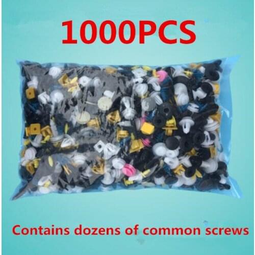 30 kinds Mixed 200PCS Auto Door Bumper Panel Fender Retainer Fastener Rivet Plastic Clip And Tool for All car universal
