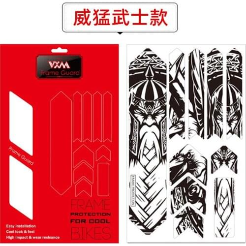 3D MTB Mountain Bike Scratch-Resistant Protect Frame Protector Removeable Sticker Road Bicycle Paster Guard Cover For YT Capra