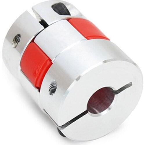 5mm x 8mm Aluminum Flexible Spider Shaft Coupling OD25mm x L30mm CNC Stepper Motor Coupler Connector