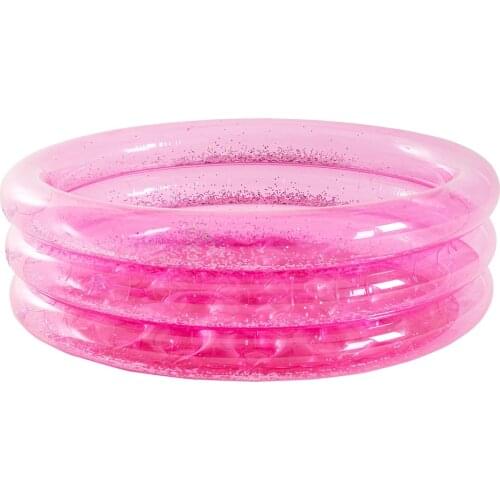 Transparent sequin household ocean ball pool childrens wave ball pool fishing pool sand pool toys