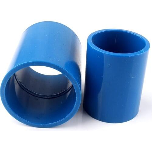 Big Size ID 63~160mm PVC Pipe Straight Connector Plastic Joint Fittings Mounting Hydroponics Pipe Straight Equal Connector Parts