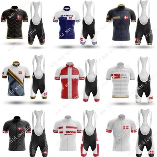 Denmark multiple options Cycling Jersey Set Summer Cycling Wear Mountain Bike Clothes Bicycle Clothing MTB Cycling Suit