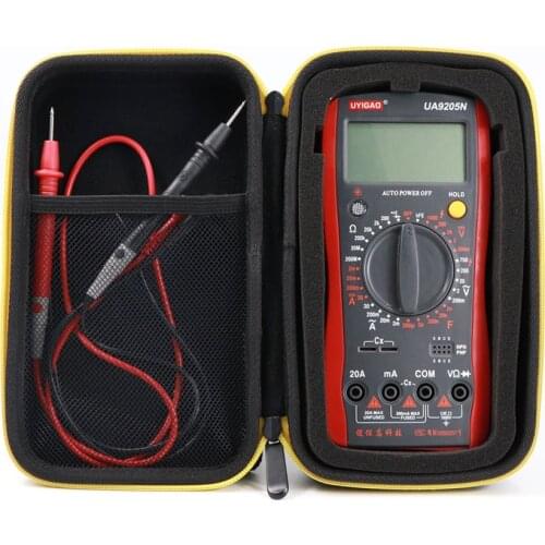 EVA Hard Pouch Box Bag Case Cover for Fluke F117C/ F17B+/ F115C Digital Multimeter Travel Protective Storage Bags