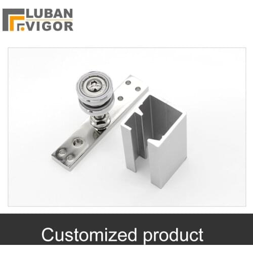 Customized products,Folding doo pulley Slide track ,Slide rail, Profile Guide-26 m -Roller-8 PCs.for 30kg door