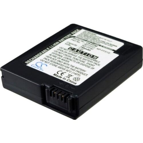 Cameron Sino Camera Replacement Li-ion Battery 750mAh For NP-FF50 Supremo DCR-HC1000, DCR-HC10 Free Tools
