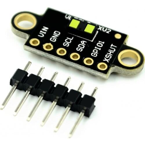 VL53L1X Laser Ranging Flight Time Sensor Module Distance 400cm Measurement Extension Board Module
