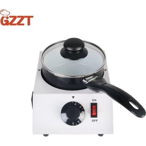 GZZT 40W Chocolate Melting Pot Electric Mini Pot Non Stick Pot for Melting Chocolate, Sugar, Butter or for Cooking Diameter 14cm