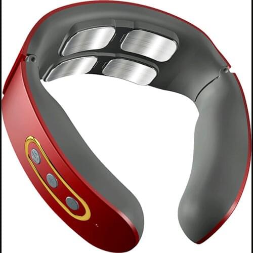 Free shipping Multifunctional cervical spondylosis massager intelligent heating shoulder and neck massager