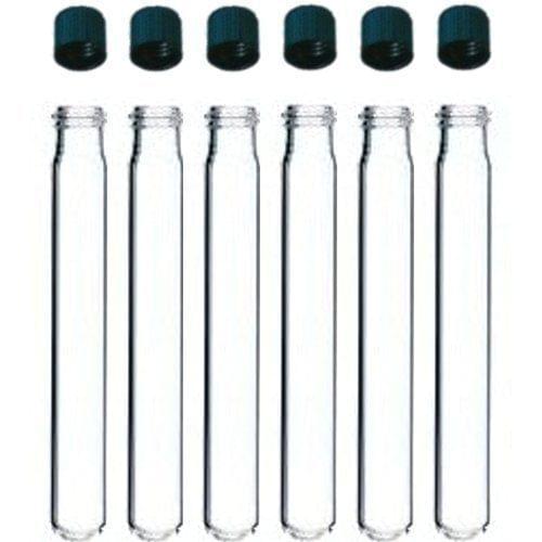 25pcs 7ml Screw Top Glass Serological Test Tube13x100 mm Screw Cap With Silicon Rubber Liners Autoclavable, All Size in Store
