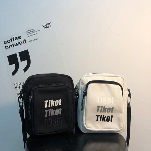 New Arrival Shoulder Bag Fashion Pure Color Casual Tote Outdoor Bag Canvas Handbag Zipper Messenger Messenger Bags Sac Unisex