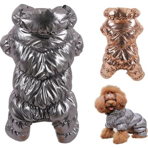 Clothes For Small Medium Dogs Winter Pet Coat Waterproof Dog Jackets Jumpsuit Warm Fleece Chihuahua Yorkshire Clothing Overalls