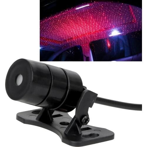 LEEPEE Car Roof Light Starry Projection DJ Music Sound Lamp Interior Modification Spotlight Car Star Lights