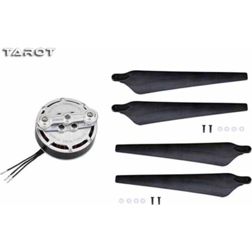 Tarot 6012/132KV Brushless Motor with Propeller 2170 High Efficient Folding Prop Set TL3009 Martin Series Long Endurance