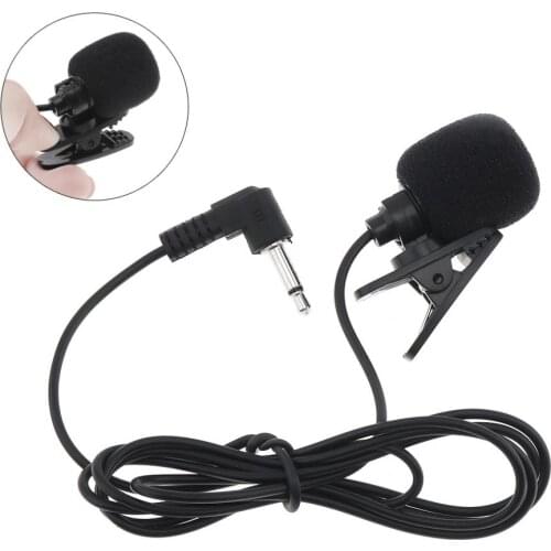 Universal High Quality Portable 3.5mm Mini Headset Microphone Lapel Lavalier Clip Microphone for Lecture Teaching Conference