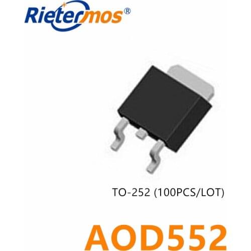 100PCS AOD552 D552 T0-252 SMD HIGH QUALITY