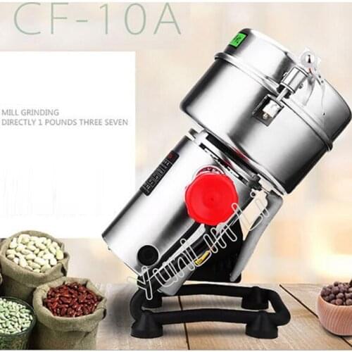 1500W Cereals Grinding Machine Chinese Medicinal Materials Pulverizer Household Mini Food Grinder CF-10A