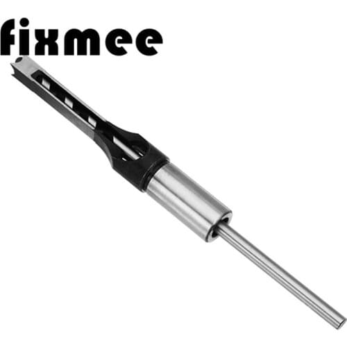 9.5mmHSS Square Hole Saw Mortise Chisel Wood Drill Bit with Twist Drill