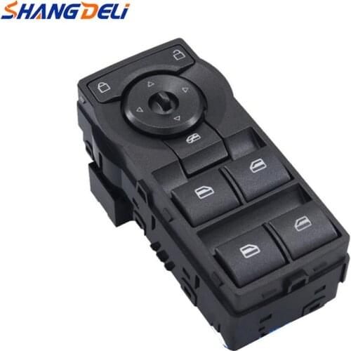 Black panel luminous red Power Window Control Switch Window Lifter Button Switch for Holden Commodore VE 2006 2007 - 2013